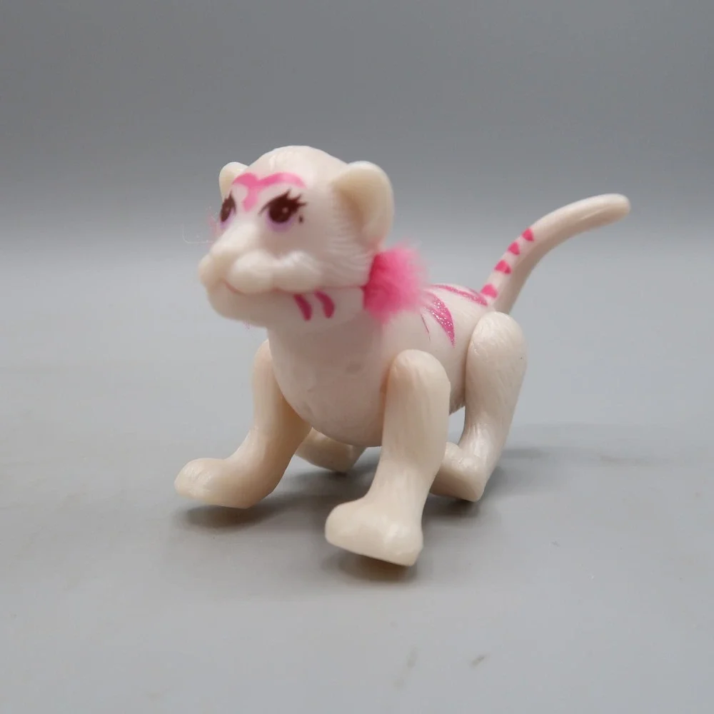 4 Vintage 1995 McDonalds Littlest Pet Shop Happy Meal Set Girl Cake Topper